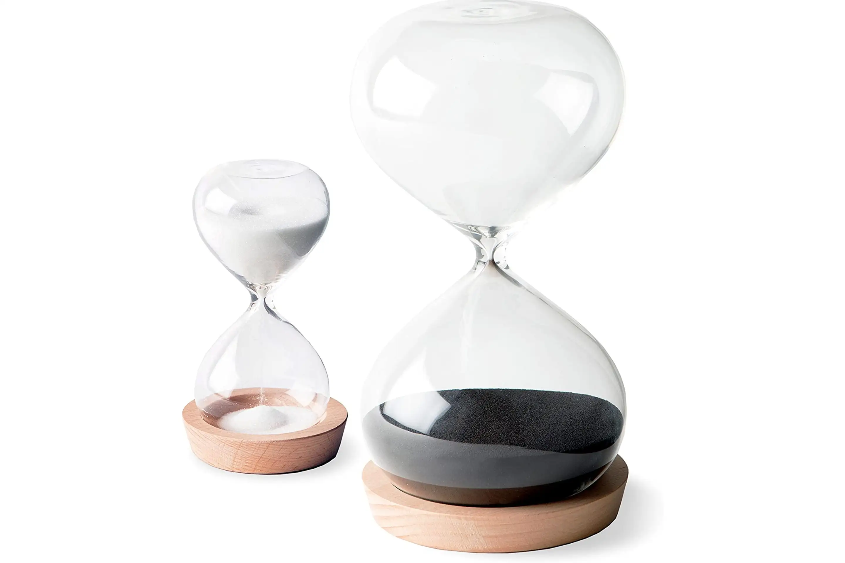 OrgaNice Hourglass Sand Timer Set