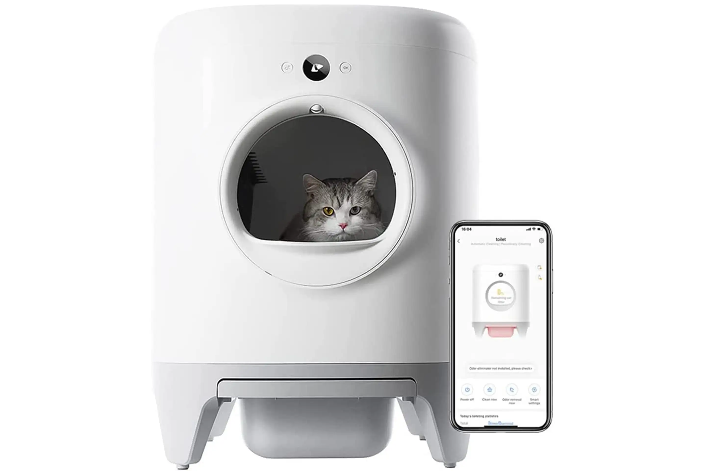 Self-Cleaning Cat Litter Box