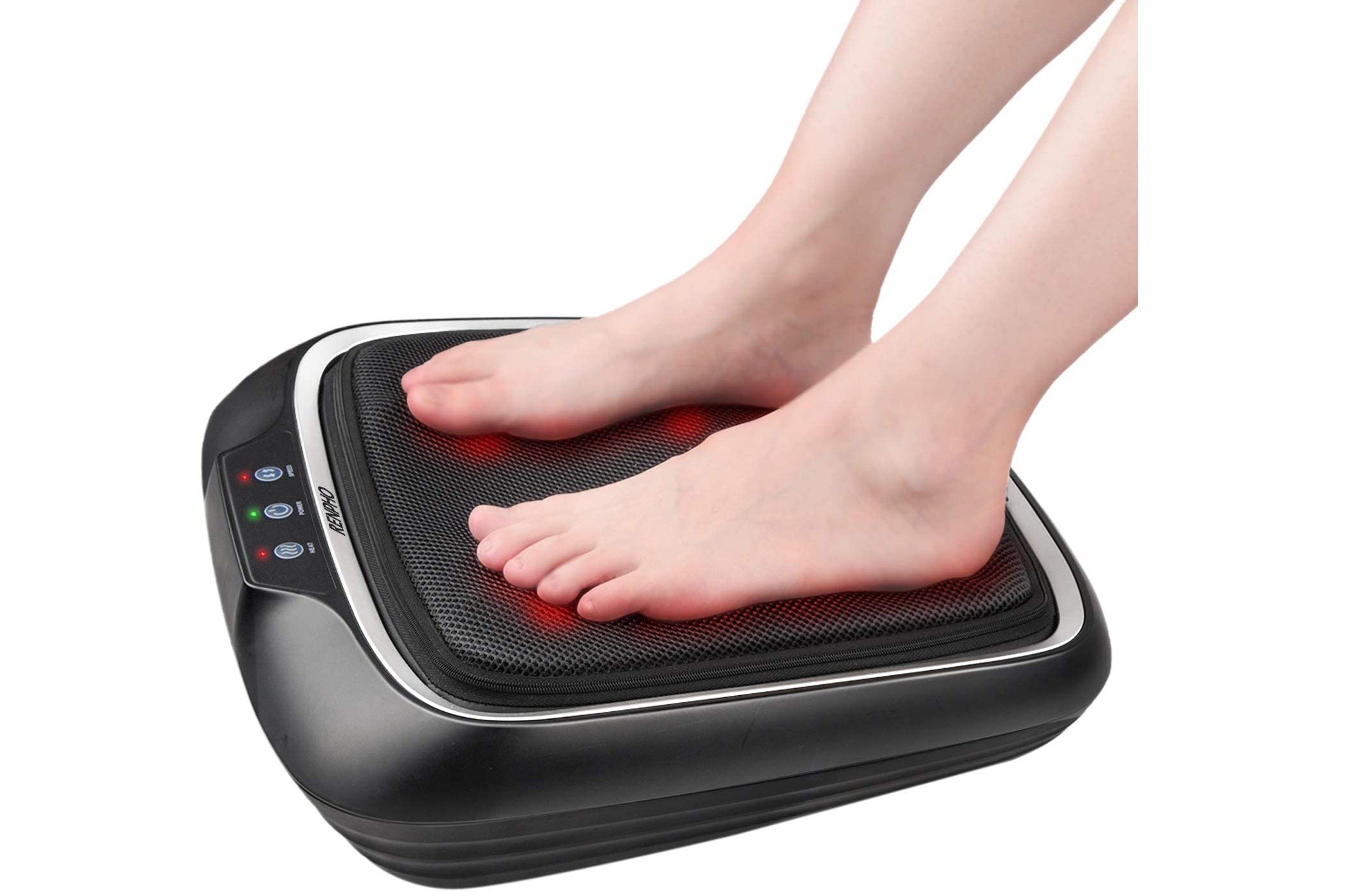 Heated Shiatsu Electric Foot Massager