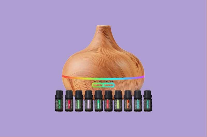 Pure Daily Care Aromatherapy Diffuser & Essential Oil Set
