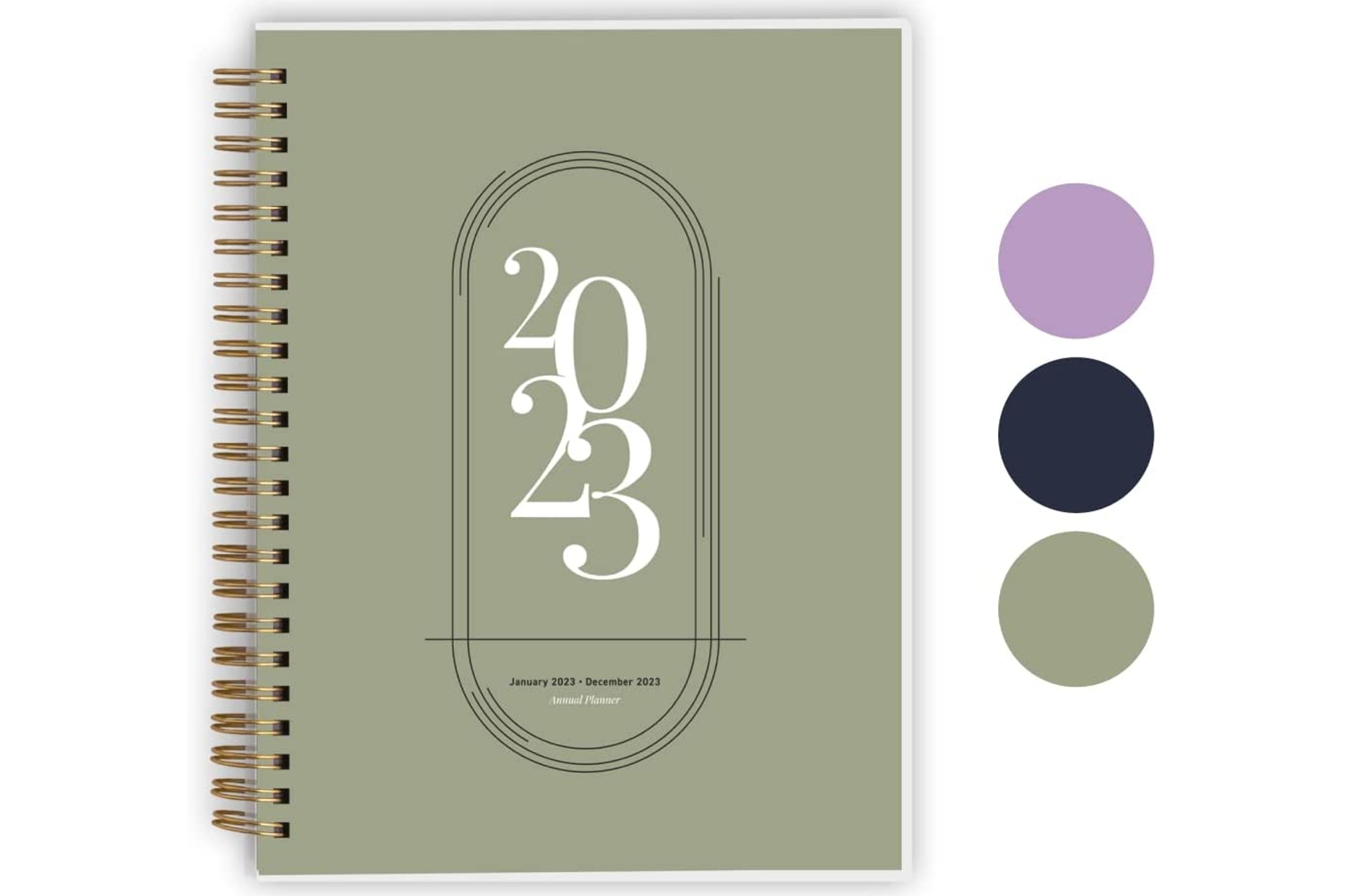 Twin-Wire Binding 2023 Weekly Planner