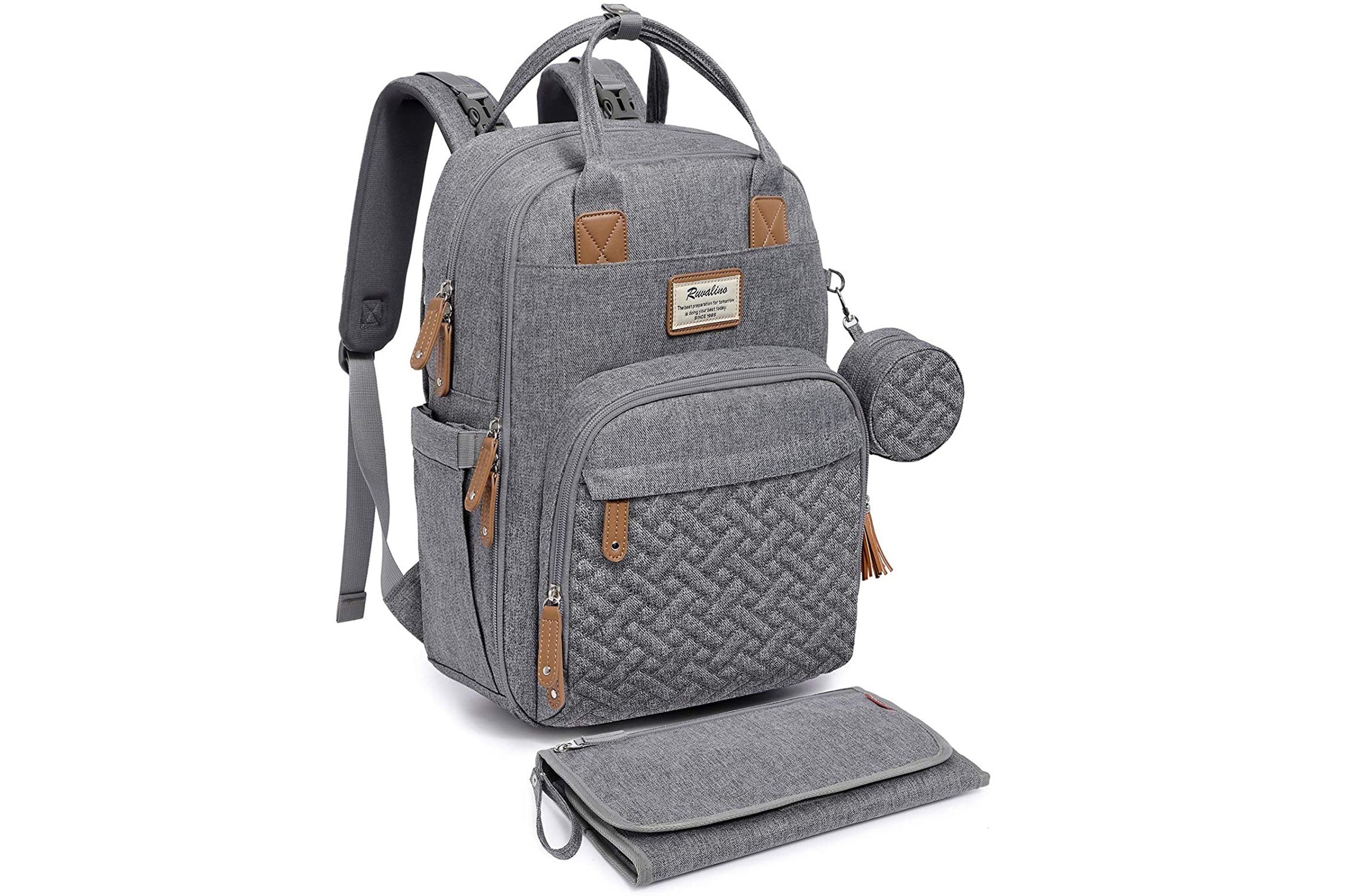 Ruvalino All-In-One Diaper Bag Backpack