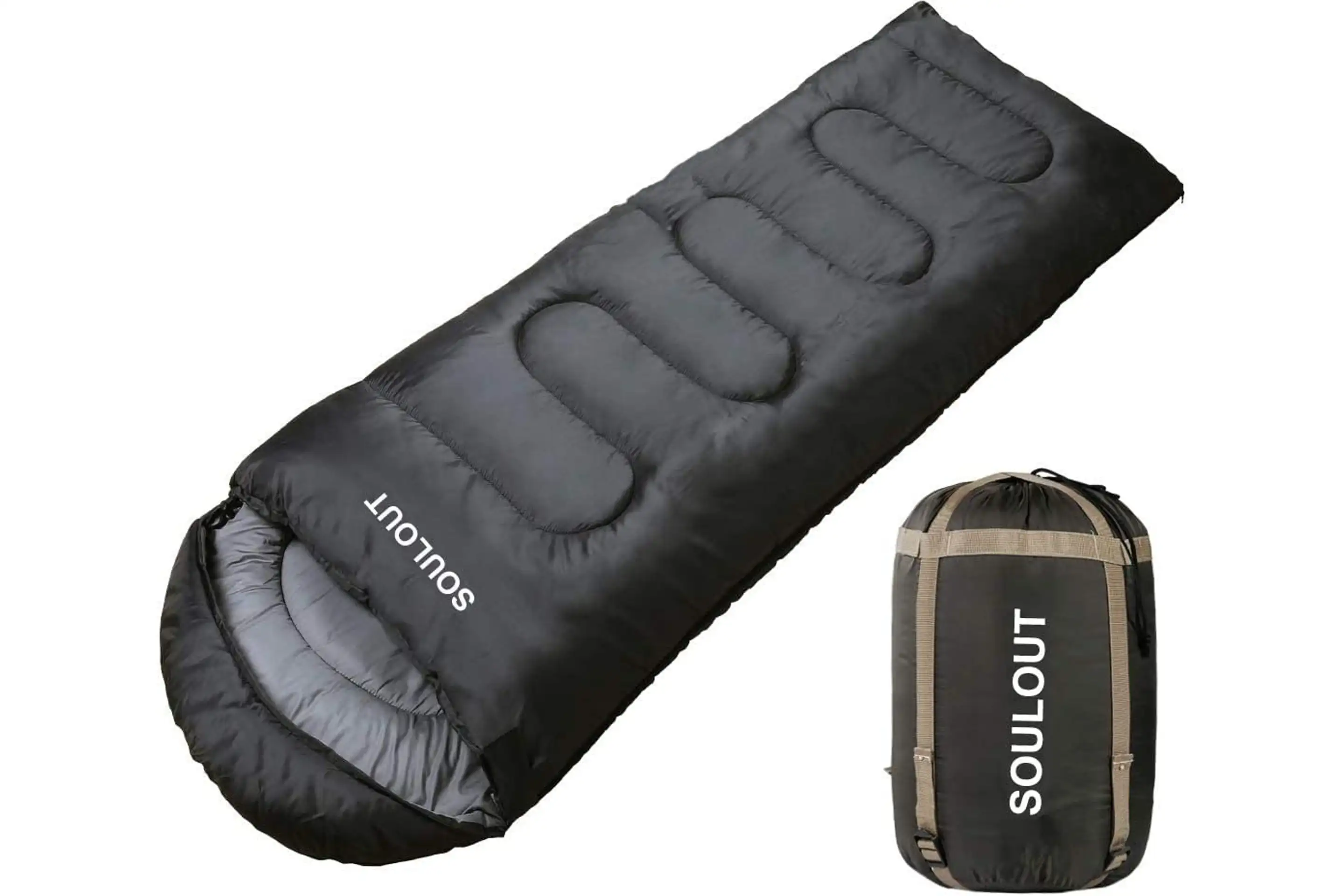 Compression sack sleeping bag