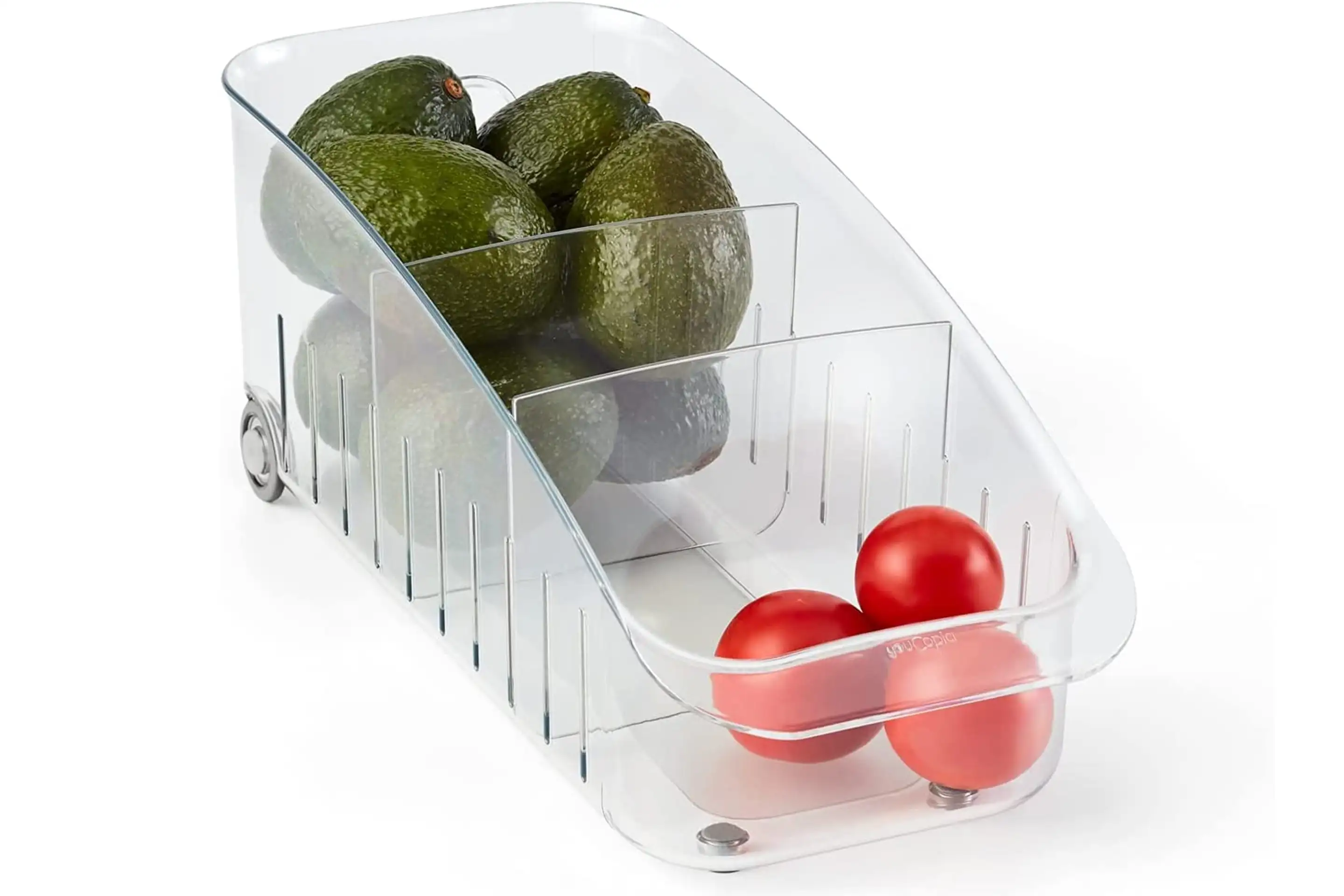 RollOut Clear 6-Inch Wide Refrigerator Drawer