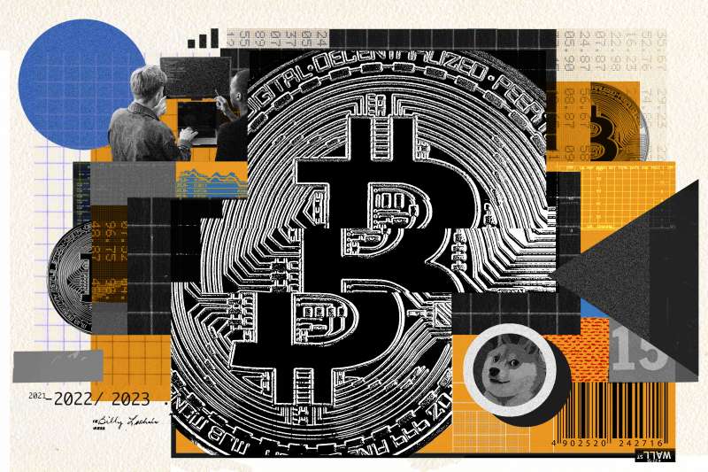 Collage of Crypto related Images