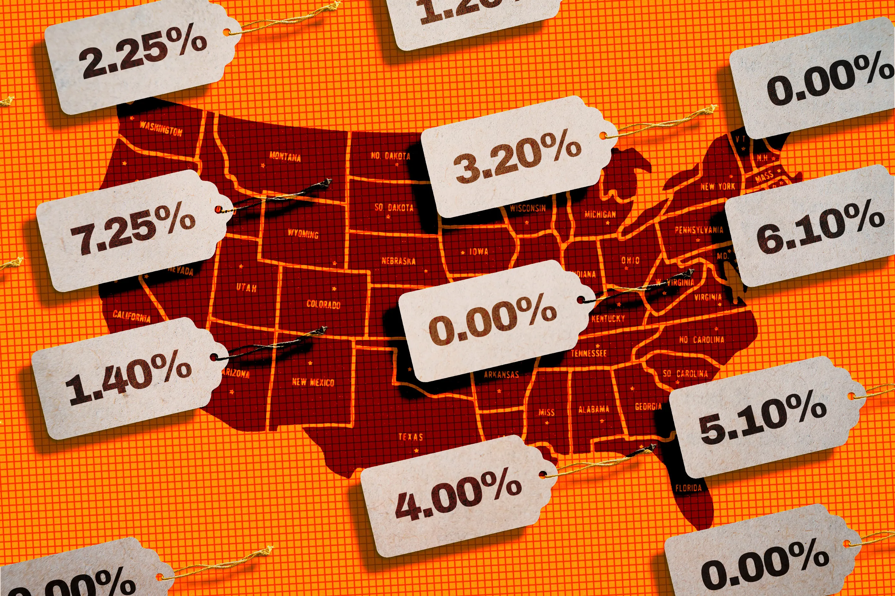 States With Highest Sales Tax Rate