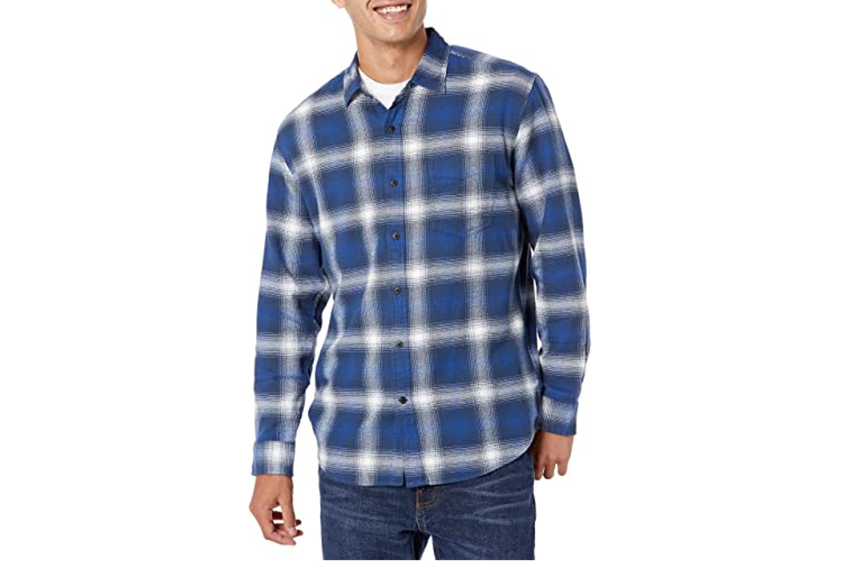 Amazon Essentials Long-Sleeve Flannel Shirt
