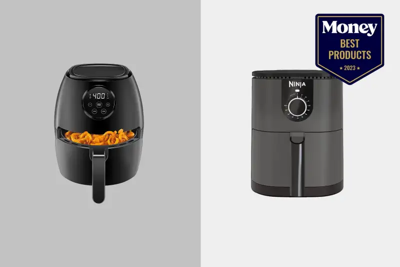 NEW Ninja Mini Air Fryer 2 QT REVIEW AF080 I LOVE IT!!! Very Simple!!! 