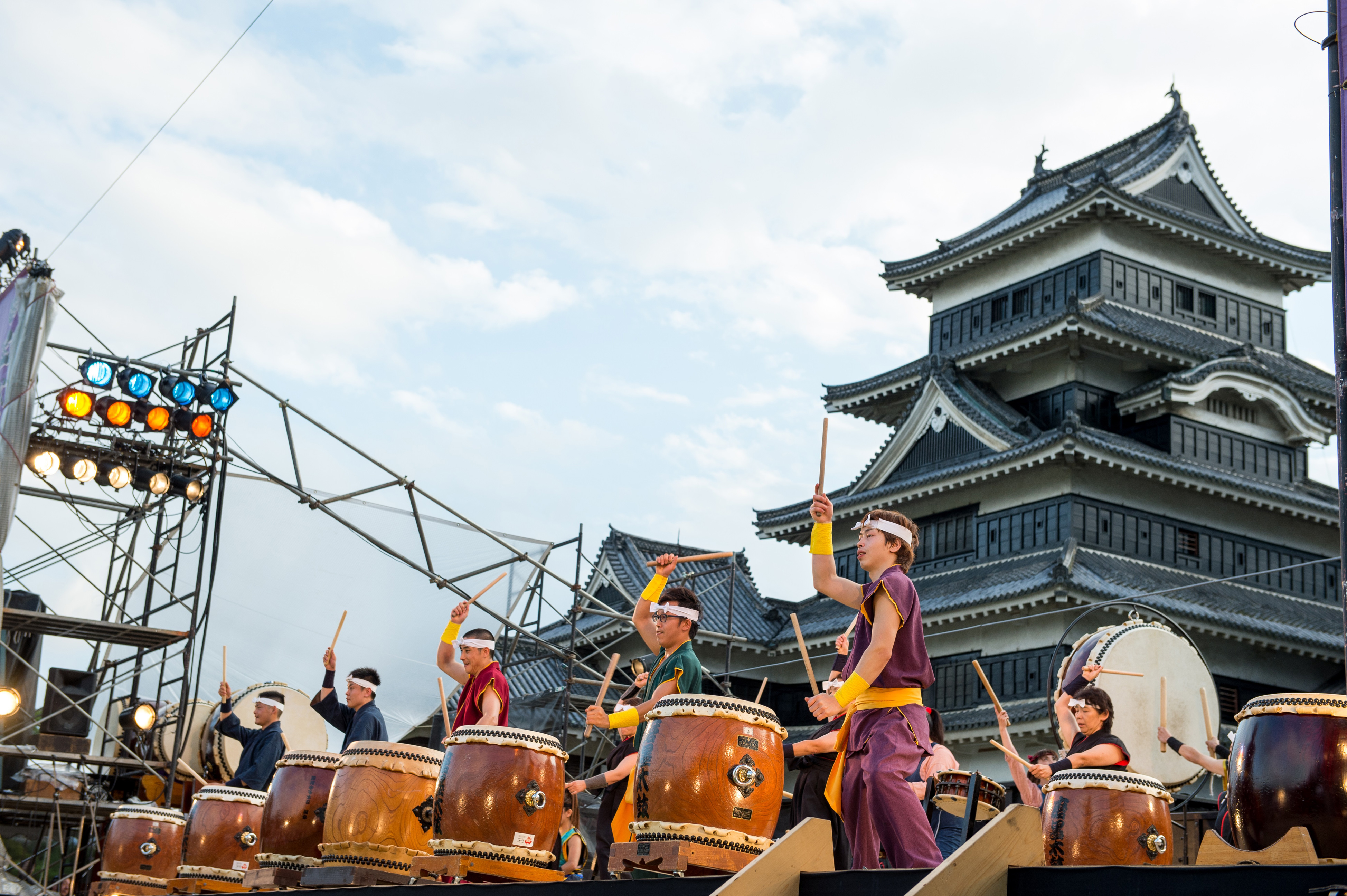 Matsumoto Drum Festival in Nagano Japan