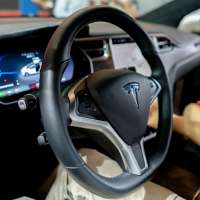 People are experiencing Tesla car on the 2nd World