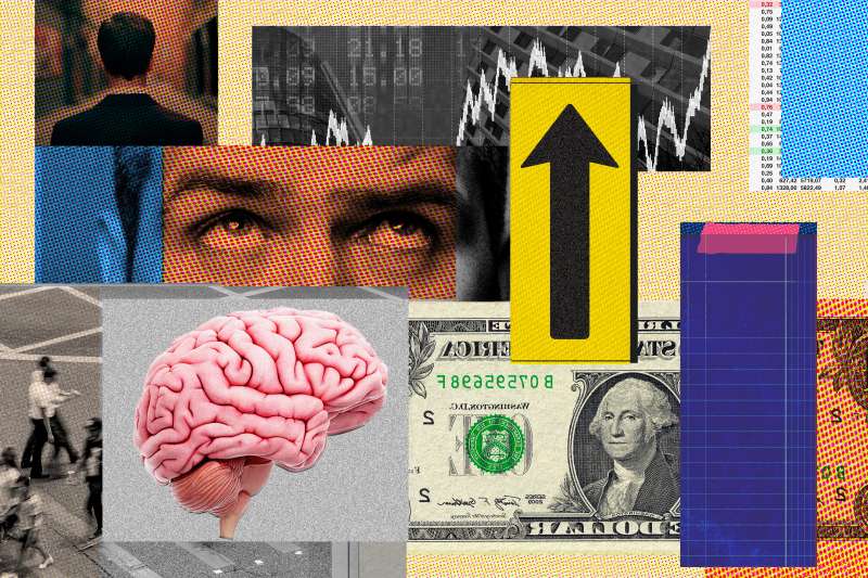 Collage of investing / personality images