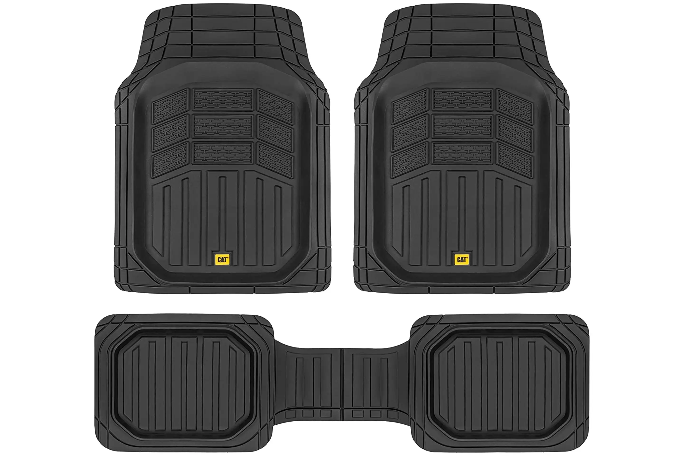 CatÂ® Heavy Duty Rubber Floor Mats, 3-Piece