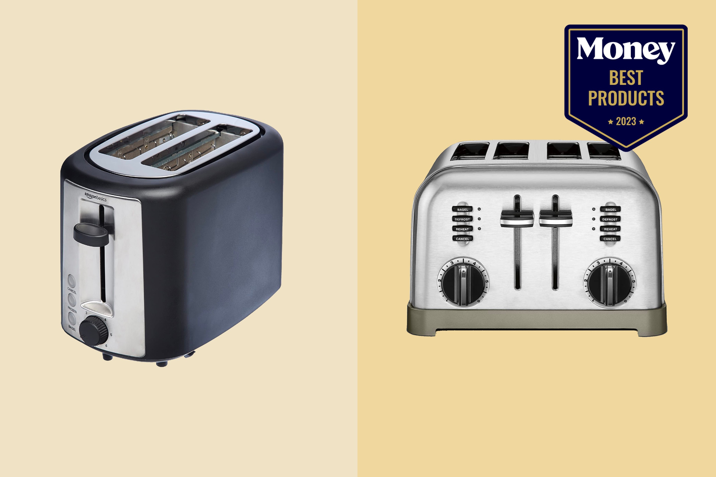   Basics 4 Slot Toaster - Black: Home & Kitchen