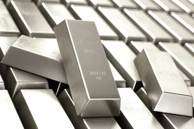 Multiple silver bars