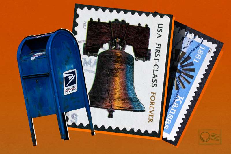 Collage of Postal images
