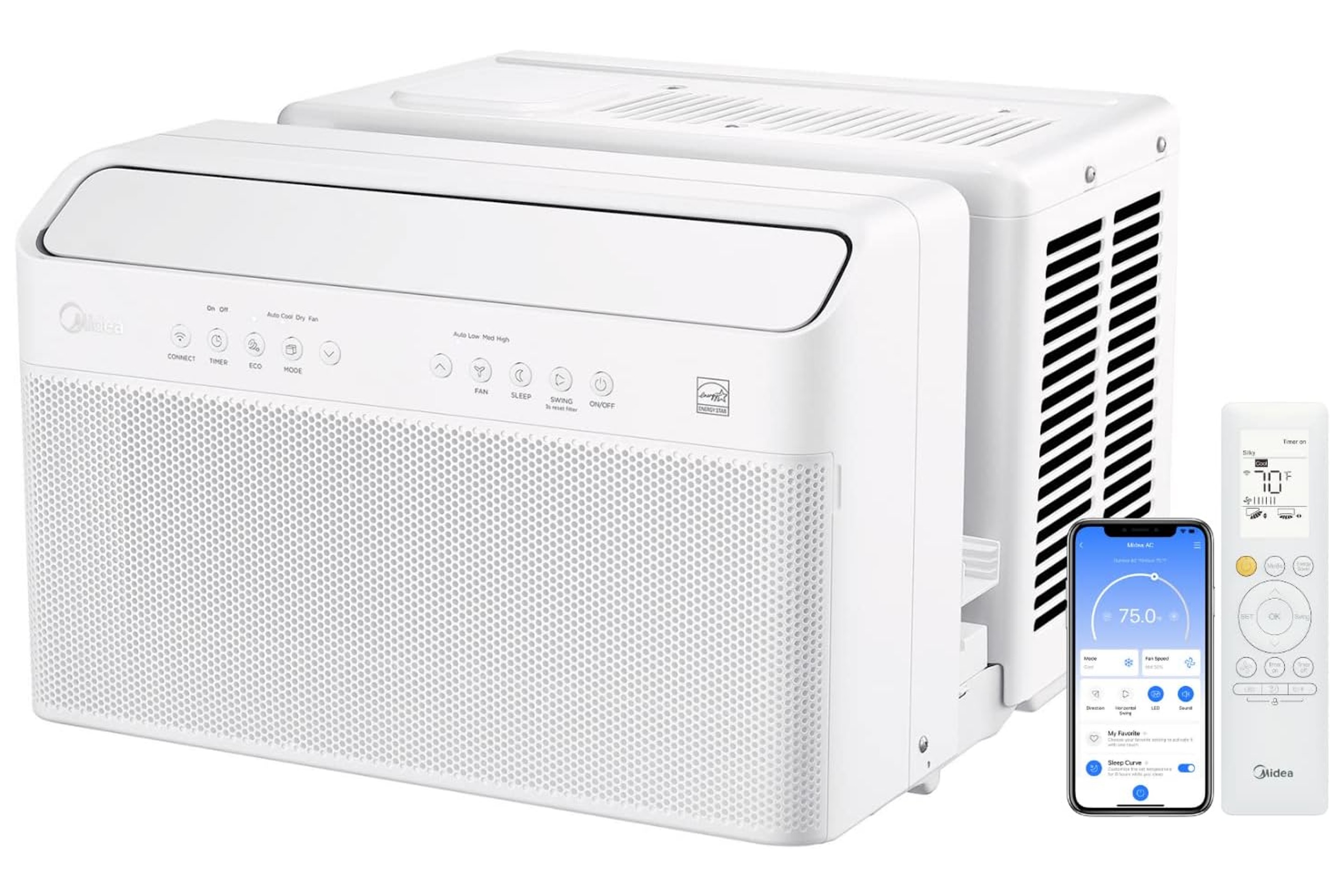 Midea U-Shaped Smart Window Air Conditioner