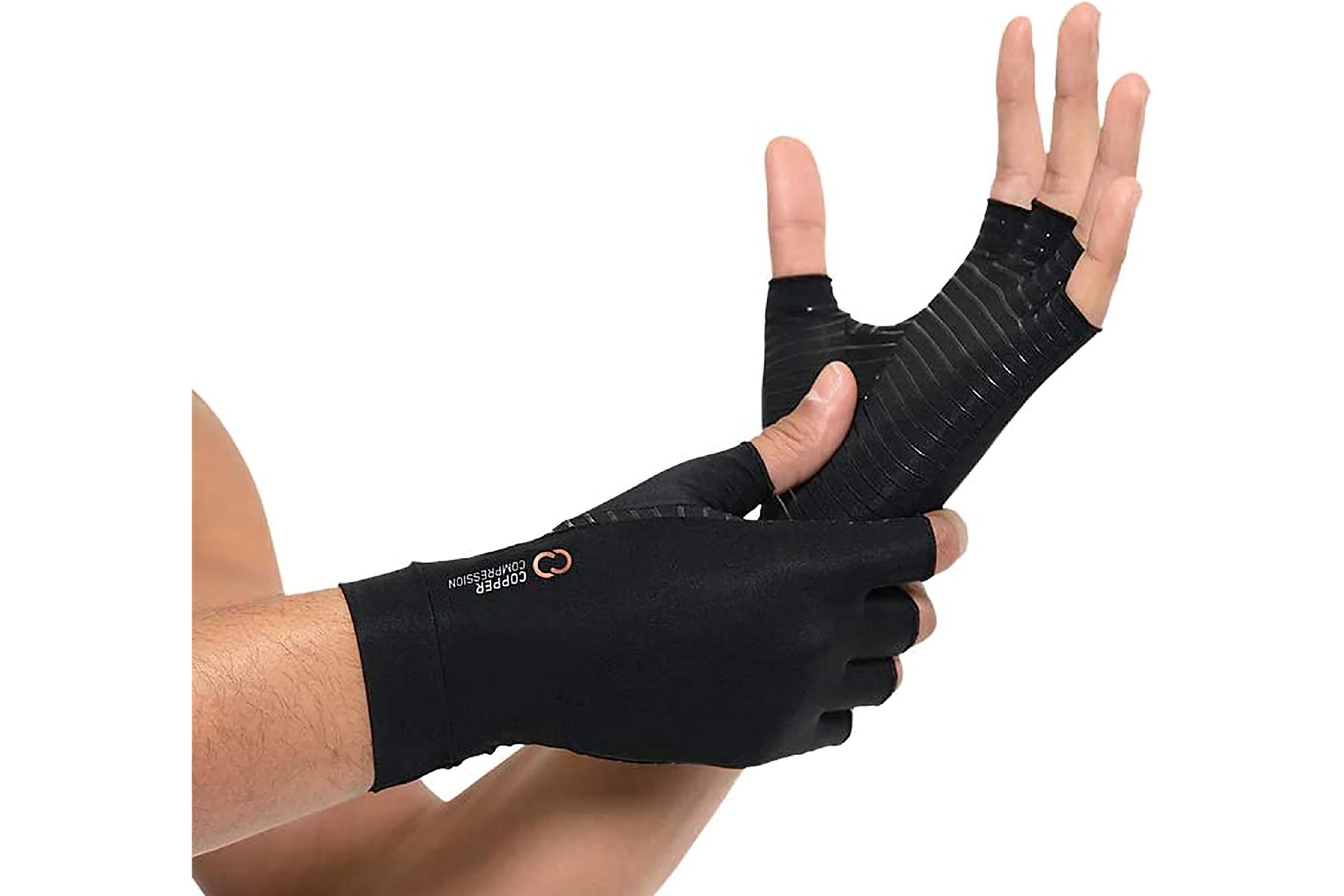 Copper Compression Carpal Tunnel Wrist Gloves