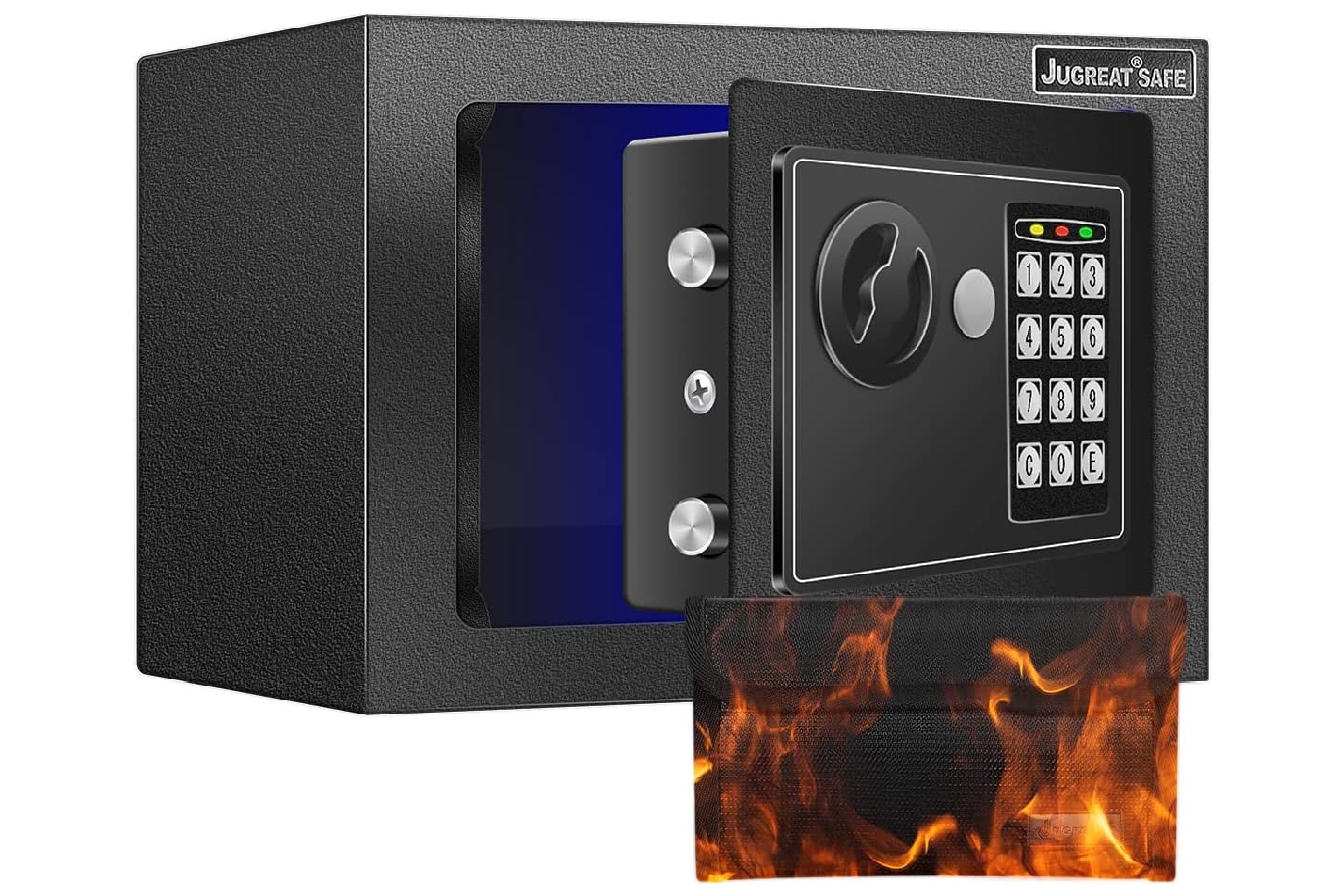 JUGREAT Fire-Resistant Security Box