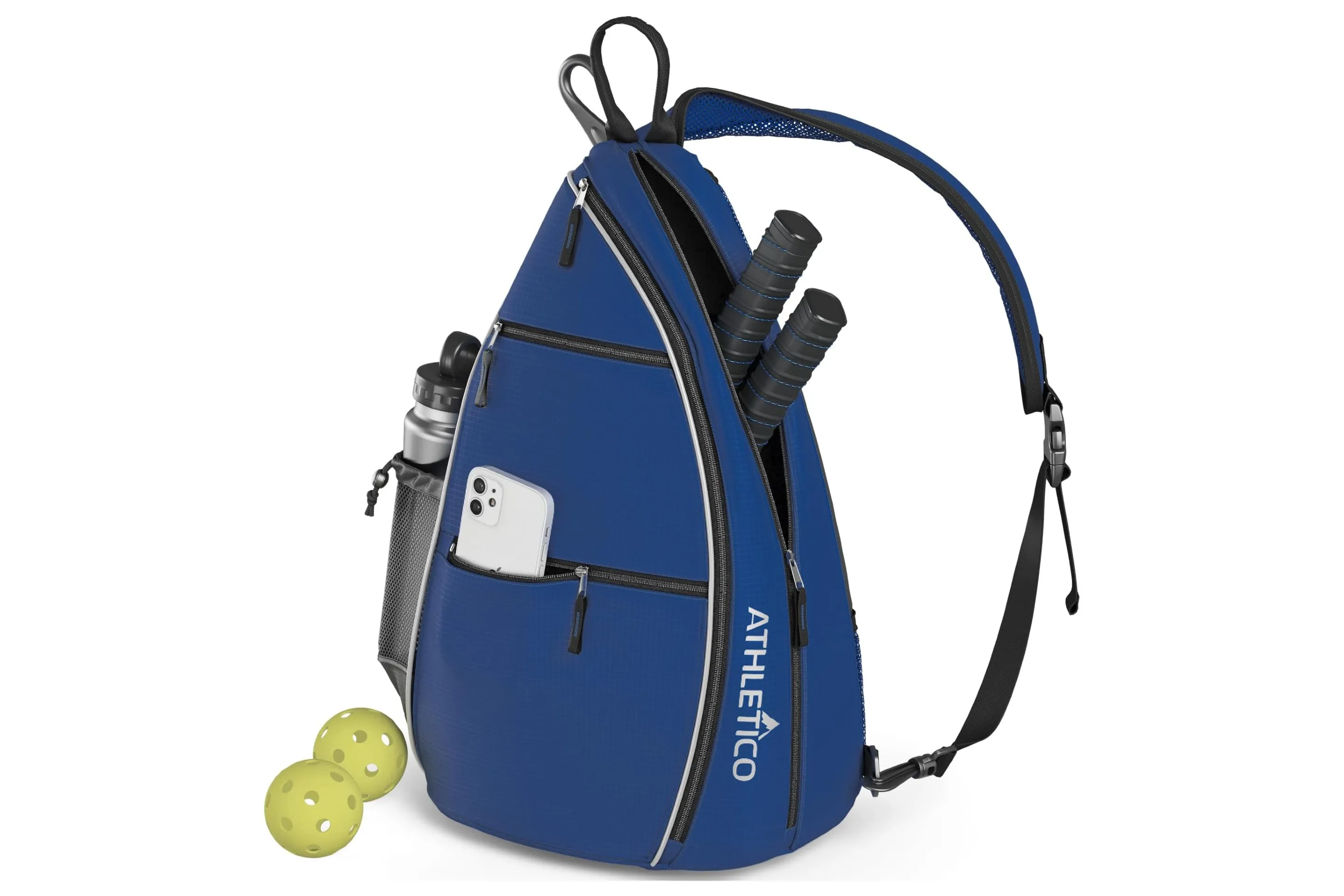  Sucipi Pickleball Bag Backpack for Women Men Pickleball Sling  Bag Pickleball Backpack Reversible Pickleball Paddle bag Pickleball Rackets  Bags Black : Sports & Outdoors