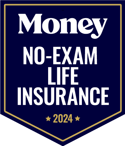 Badge for No-Exam Life Insurance