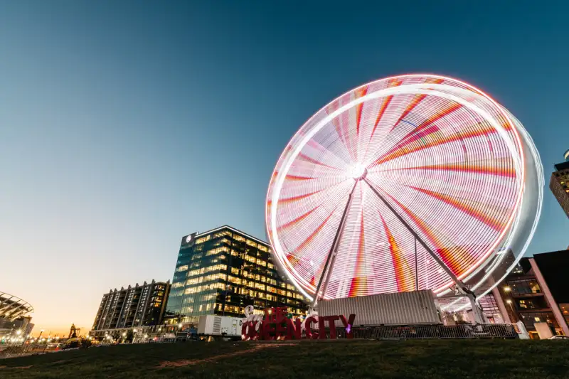Skystar Wheel on the Riverfront in Cincinnati