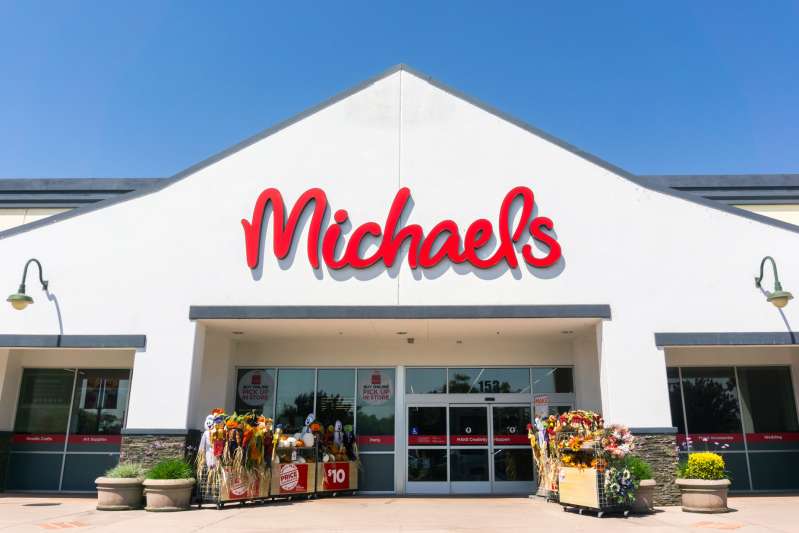 Michaels store entrance