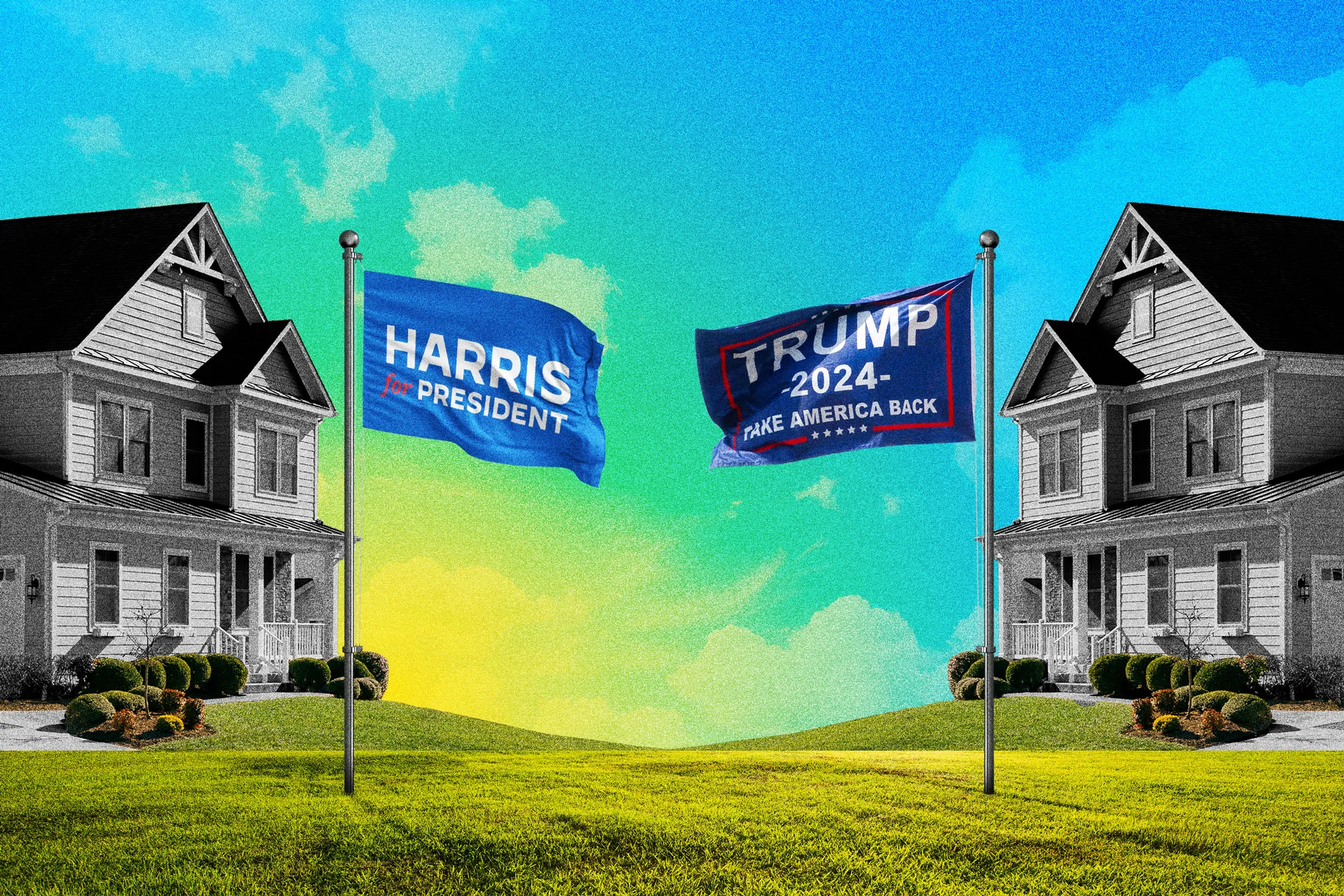 Can Your Neighbor’s Trump Flag Lower Your Property Value? News ad