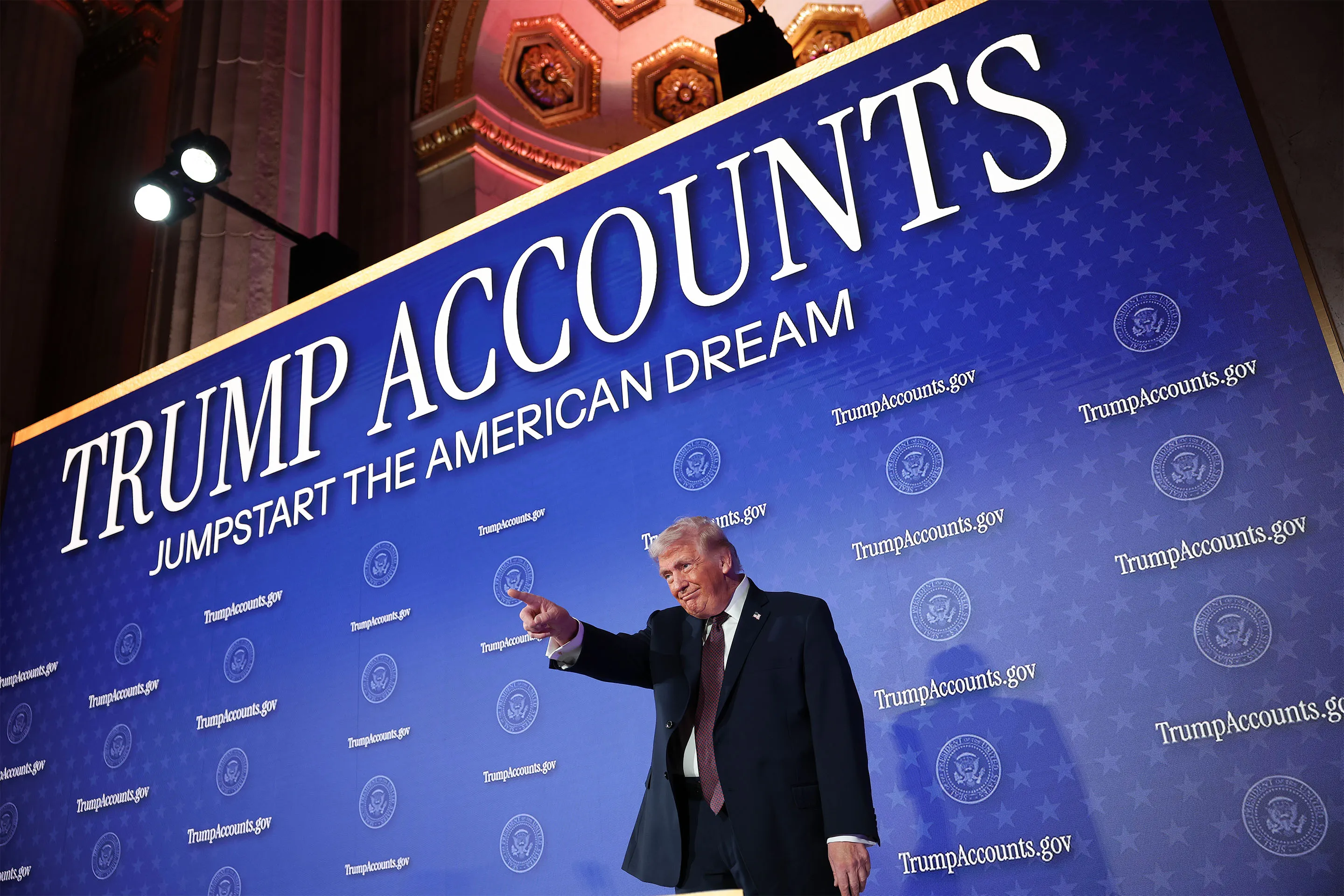 MoneyWireDaily — Parents Can Now Use an App to Set Up Trump Accounts for Their Kids